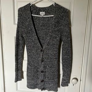American Eagle Grey long cardigan